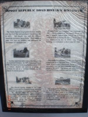 Shiloh Church Marker. Click for full size. Shiloh Church Marker image. Click for full size.