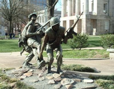 North Carolina Vietnam Veterans Memorial image. Click for full size.
