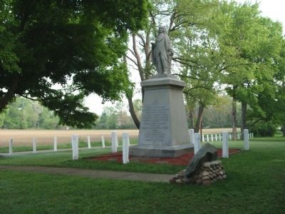 Other View - - Potawatomi Indian Village Marker image. Click for full size.