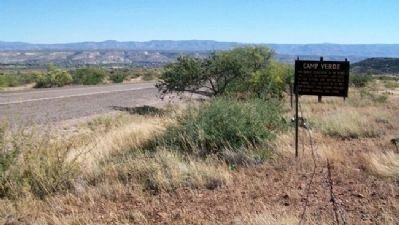 Camp Verde Marker. Click for full size. Camp Verde Marker image. Click for full size.