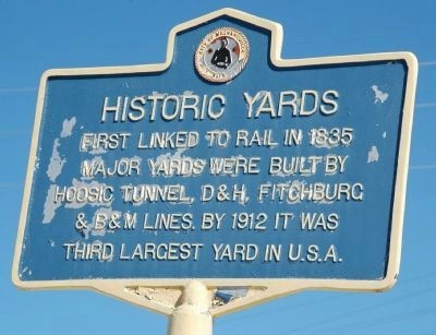 Historic Yards Marker. Click for full size. Historic Yards Marker image. Click for full size.