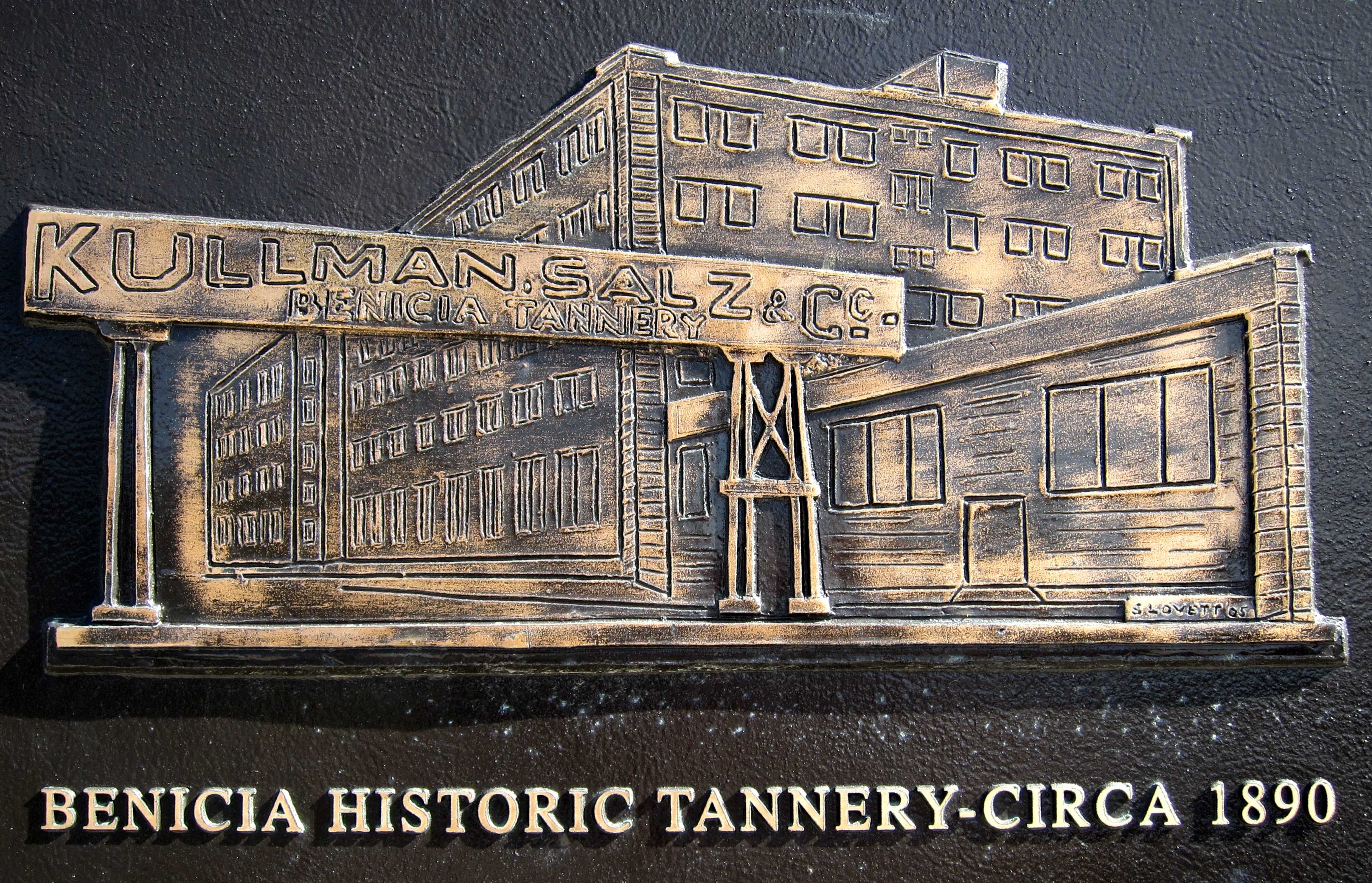Kullman, Salz & Company Tannery - marker detail