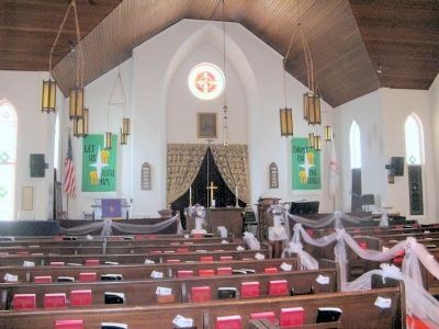 Interior of the McTyeire Memorial Church. Click for full size. Interior of the McTyeire Memorial Church image. Click for full size.