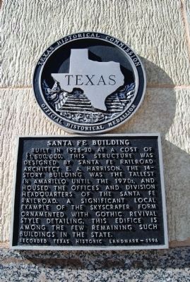 Santa Fe Building Marker image. Click for full size.