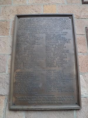 Newark Covenant Marker image. Click for full size.