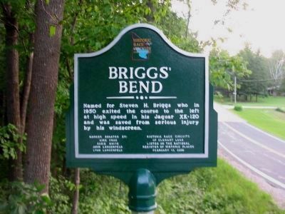 Briggs' Bend Marker. Click for full size. Briggs' Bend Marker image. Click for full size.