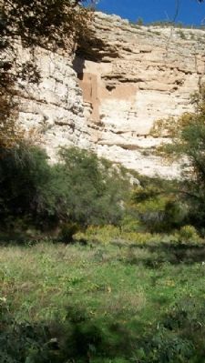 Montezuma Castle View From People Next Door Marker. Click for full size. Montezuma Castle View From People Next Door Marker image. Click for full size.