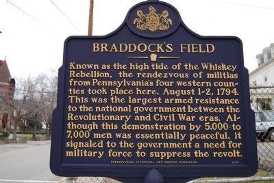 Braddock's Field Marker image. Click for full size.