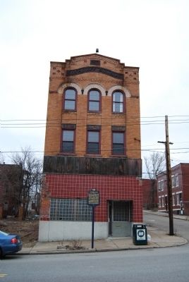 Crawford Grill Marker and former Crawford Grill. Click for full size. Crawford Grill Marker and former Crawford Grill image. Click for full size.
