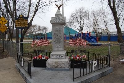 Presston Veterans Memorial image. Click for full size.