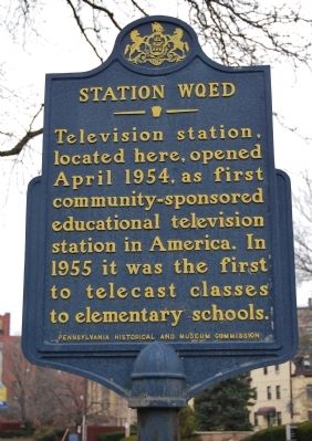 Station WQED Marker image. Click for full size.
