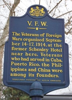 V.F.W. Marker image. Click for full size.