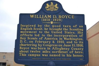 William D. Boyce Marker image. Click for full size.