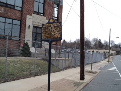 Marker at 3747 Ridge Ave.. Click for full size. Marker at 3747 Ridge Ave. image. Click for full size.