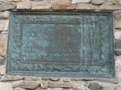 Gunn Memorial Library Marker. Click for full size. Gunn Memorial Library Marker image. Click for full size.