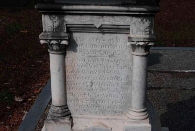 U.S. Rep. James Sproull Cothran<br>Tombstone - East Facing image. Click for full size.