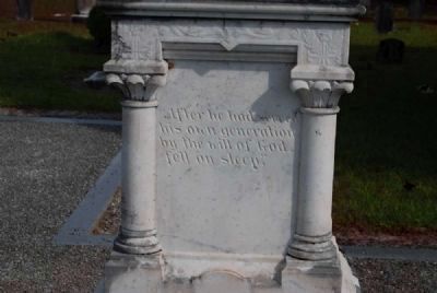 U.S. Rep. James Sproull Cothran<br>Tombstone - North Facing image. Click for full size.