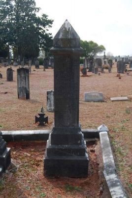 Judge Thomas Perrin Cothran<br>Tombstone image. Click for full size.
