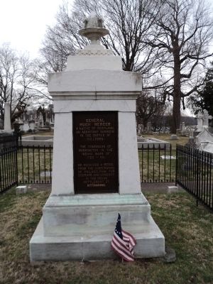 General Hugh Mercer Monument image. Click for full size.