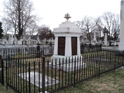Monument in Laurel Hill Cemetery image. Click for full size.