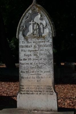 Thomas H. Donlon's Grave image. Click for full size.
