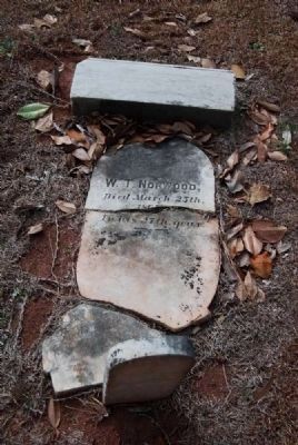 Sgt. William Tully Norwood<br>Tombstone image. Click for full size.