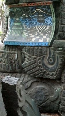 Detail on David of Sassoon Monument. Click for full size. Detail on David of Sassoon Monument image. Click for full size.