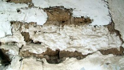 Adobe and Plaster. Click for full size. Adobe and Plaster image. Click for full size.