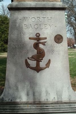 Worth Bagley Monument image. Click for full size.