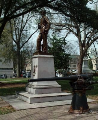 Captured Spanish naval deck gun added 1908.. Click for full size. Captured Spanish naval deck gun added 1908. image. Click for full size.