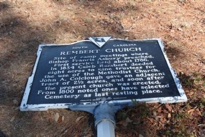 Rembert Church Marker image. Click for full size.