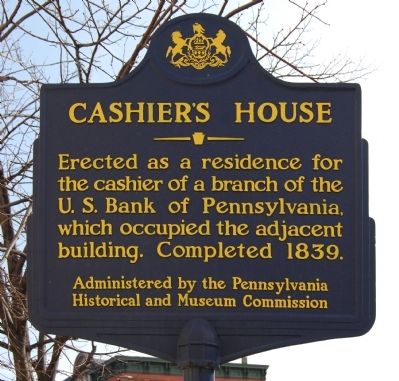 Cashier's House Marker image. Click for full size.