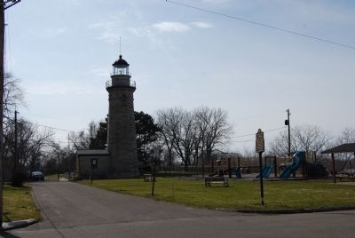 Erie Land Lighthouse Marker image. Click for full size.