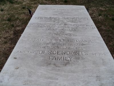 McKean Family Grave Marker image. Click for full size.
