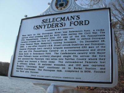 Selecman’s (Snyder’s) Ford Marker image. Click for full size.