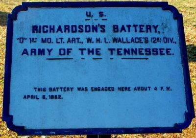 Richardson's Battery Marker image. Click for full size.