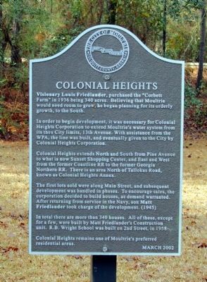 Colonial Heights Marker image. Click for full size.