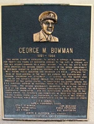 George M. Bowman Marker image. Click for full size.