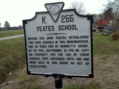 Yeates School Marker. Click for full size. Yeates School Marker image. Click for full size.