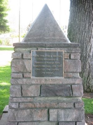 Modesto War Memorial image. Click for full size.