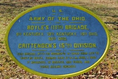 Boyle's Brigade Marker image. Click for full size.