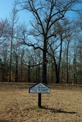 Camp of 41st Illinois Infantry Marker. Click for full size. Camp of 41st Illinois Infantry Marker image. Click for full size.