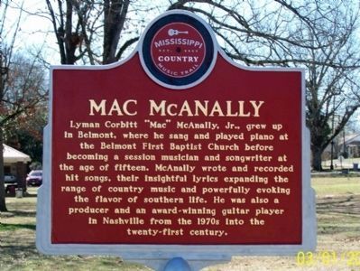 Mac McAnally Marker image. Click for full size.