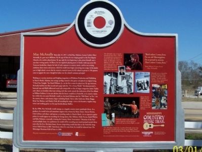 Mac McAnally Marker, rear image. Click for full size.