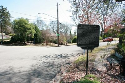 Redmont Park Historic District Marker (South View) image. Click for full size.