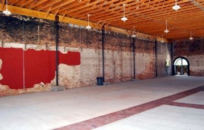 Livery Stable Interior -<br>Southwest Wall. Click for full size. Livery Stable Interior -<br>Southwest Wall image. Click for full size.