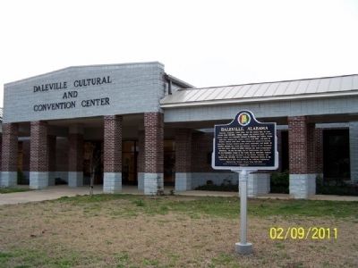 Daleville, Alabama Marker image. Click for full size.