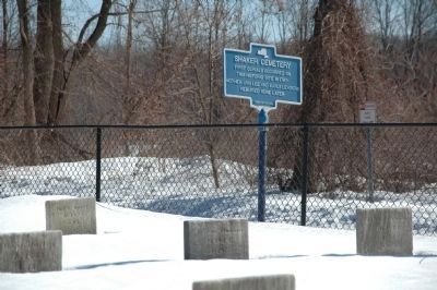 Shaker Cemetery Marker. Click for full size. Shaker Cemetery Marker image. Click for full size.