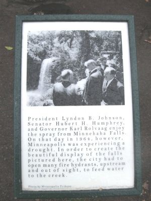 President Lyndon B. Johnson Marker. Click for full size. President Lyndon B. Johnson Marker image. Click for full size.