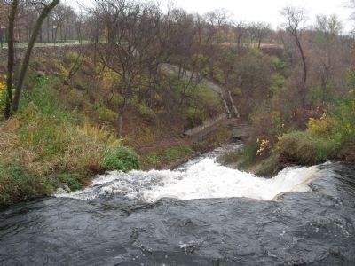 Above the Falls. Click for full size. Above the Falls image. Click for full size.